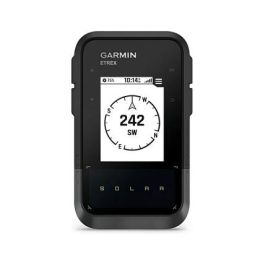 Garmin eTrex Solar GPS de Mano con Carga Solar, Negro/Gris