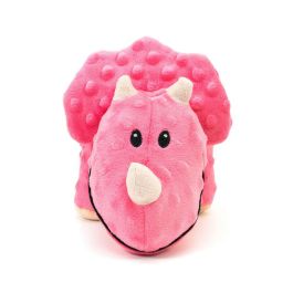 Gloria Peluche Para Perro Yamata, Dinosaurio Juguete Mullido con Sonido (Squeaker) y Texturas 3D, Poliéster, Color Rosa Gloria Peluche Para Perro Yamata, Dinosaurio Juguete Mullido con Sonido (Squeaker) y Texturas 3D, Poliéster, Color Rosa