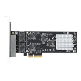 StarTech.com PR42GI-NETWORK-CARD Tarjeta de red PCIe 4 puertos RJ45 2.5Gbps Multi-Gigabit con chip Intel I225-V, compatible con Windows, Linux y VMware Precio: 248.50000021. SKU: B1978YH6R6