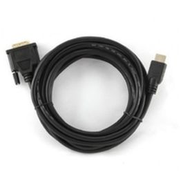 Adaptador HDMI a DVI GEMBIRD 5m, HDMI/DVI, M/M Negro 5 m