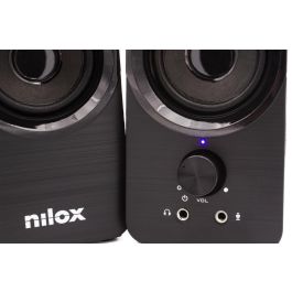 Nilox NXAPC02 Altavoces PC 6W USB Negro