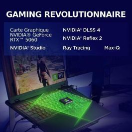 Lenovo 83LY0005FR Portátil Legion 5 15IRX10 Gaming - i7-13650HX, RTX 5060 115W, 32GB RAM, 512GB SSD, OLED WQXGA 15.1"