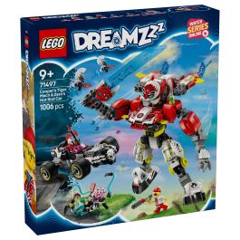 LEGO 71497 DREAMZzz Meca Tigre de Cooper y Bólido de Zero, Juego de Construcción, 1006 Piezas, 9+ Años