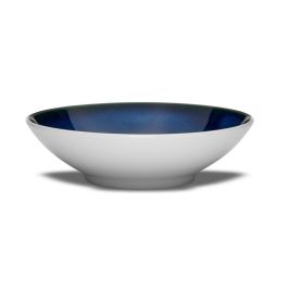Le coq Plato Hondo Abyssos 21 cm (3 Unidades) Porcelana Pintada A Mano