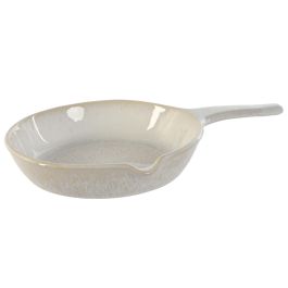 DKD Home Decor Sartén Horeca Blanco Gres Esmaltado Pack 2 Unidades 20.5 x 4 x 31 cm Precio: 27.50000033. SKU: B1BEBWQM3L