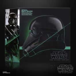 HASBRO Star Wars The Black Series Casco Electrónico Imperial Death Trooper
