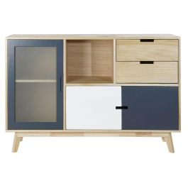 Aparador DKD Home Decor Cristal Madera de Paulonia Madera MDF (120 x 35 x 80 cm) Aparador DKD Home Decor Cristal Madera de Paulonia Madera MDF (120 x 35 x 80 cm)
