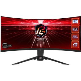 ASRock PG34WQ15R2B Monitor Gaming Curvo 34" UWQHD VA 165Hz 1ms HDMI/DP FreeSync Premium Precio: 405.78999956. SKU: B1DYK5EBFX