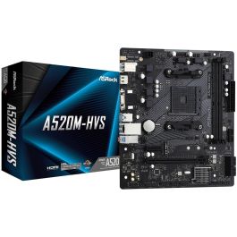 ASRock PLACA A520M-HVS, Socket AM4, DDR4, VGA+HDMI, Micro ATX - 90-MXBE60-A0UAYZ Precio: 59.50000034. SKU: S7822285