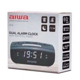 Reloj-Despertador Aiwa Negro Reloj-Despertador Aiwa Negro