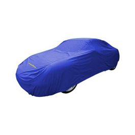 Good Year GOD7015 Funda Cubre Coche Protectora Talla L (482x177x120cm) Exterior/Interior Impermeable UV Transpirable Azul