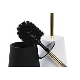 Escobillero Glam DKD Home Decor Blanco Negro 12 x 34.5 x 12 cm (2 Unidades) Precio: 21.49999995. SKU: S3040925