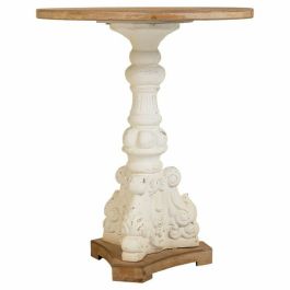 Mesa de Centro Alexandra House Living Blanco Madera de abeto Madera MDF 66 x 81 x 66 cm Mesa de Centro Alexandra House Living Blanco Madera de abeto Madera MDF 66 x 81 x 66 cm