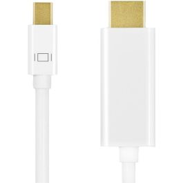 LogiLink CV0124 Cable Mini DisplayPort 1.2 a HDMI 1.4 4K 3m Blanco