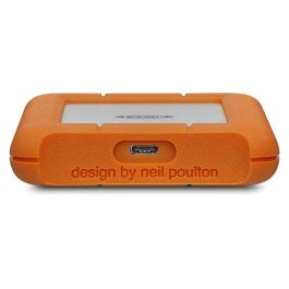 LaCie Disco Duro Externo Rugged Mini 5TB USB-C STJJ5000400 - Resistente a impactos, lluvia y presión