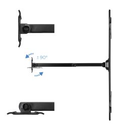 TooQ LP6070TN-B Soporte de Pared Orientable/Inclinable para TV 37-70" hasta 50kg VESA 200x200-600x400 Negro Compatible Curvas TooQ LP6070TN-B Soporte de Pared Orientable/Inclinable para TV 37-70" hasta 50kg VESA 200x200-600x400 Negro Compatible Curvas