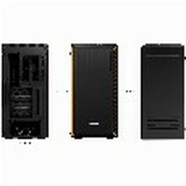 be quiet! PURE BASE 600 Midi Tower PC, Negro/Naranja con Ventana, Compatible ATX/micro ATX/Mini-ITX
