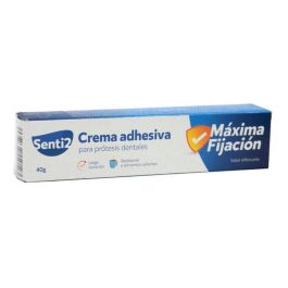 Senti2 Crema Adhesiva para Prótesis Dentales - Fijación Extrafuerte y Confort Duradero hasta 12 Horas, 40g Precio: 4.49999968. SKU: S4507370