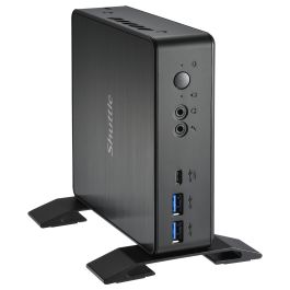 Shuttle NC40U5 Mini PC Barebone Negro (Intel Core i5-1235U) 24/7, Dual Video, Ultra HD, DDR4, UHD Graphics, NVMe, USB 3.2 Gen 2