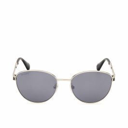 Max & Co MO0105 32C Gafas de Sol para Mujer, Forma Redonda, Montura de Metal Dorada, Cristales Gris Humo Espejo 54 mm Precio: 94.79000003. SKU: B1BRBDX8TP