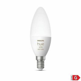 Philips Hue White & Color Ambiance Bombilla LED Inteligente de Llama E14 5.5W Compatible con Bluetooth Philips Hue White & Color Ambiance Bombilla LED Inteligente de Llama E14 5.5W Compatible con Bluetooth