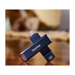 Sandisk iXpand Memoria USB 256GB Type-C / Lightning 3.2 Gen 1 90 MB/s Azul