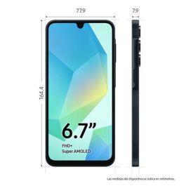 Samsung SM-A165FZKBEUB Smartphone Galaxy A16 128GB 4GB RAM Pantalla 6.7" Super AMOLED 90Hz Cámara 50MP Batería 5000mAh Negro