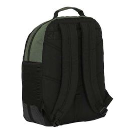 Mochila Escolar BlackFit8 Gradient Negro Verde militar 32 x 42 x 15 cm