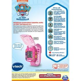 Vtech Paw Patrol - Reloj de juego interactivo de Stella - 3D con pantalla animada y 4 juegos - Edad 3-7 años