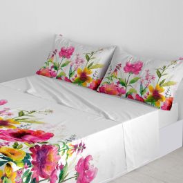 Sábana Encimera HappyFriday Cassia Multicolor Cama de 135/140