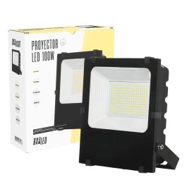 BX3 LIGHT Proyector LED Exterior 100W IP65 Regulable TRIAC, 6000 K, Foco de Alta Eficiencia 50000h
