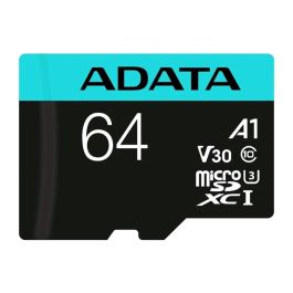 Adata AUSDX64GUI3V30SA2 Tarjeta Micro SDXC 64GB UHS-I U3 Clase 10 V10 para Smartphones/Tablets Precio: 10.89. SKU: B16KVBSCAA