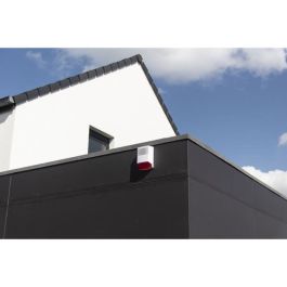 Chacon CHA5411478344490 Sirena ficticia de exterior sin alimentación blanca