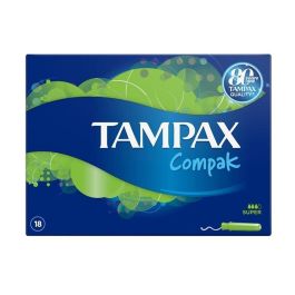 Tampax Compak Compresas Super Absorción, 18 unidades Tampax Compak Compresas Super Absorción, 18 unidades Precio: 5.50000055. SKU: B1A3PC4YY3