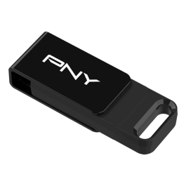 PNY Elite USB Tipo C 64 GB USB 3.2 Gen 1 (3.1 Gen 1) Negro Unidad Flash