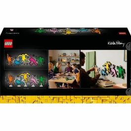 Lego 31216 Art Keith Haring, figuras bailarinas, set de construcción y decoración para adultos