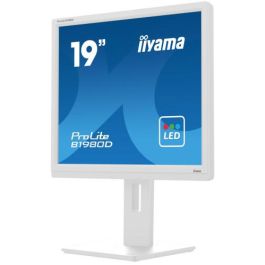 iiyama ProLite B1980D-W5 pantalla para PC 48,3 cm (19") 1280 x 1024 Pixeles SXGA LCD Blanco