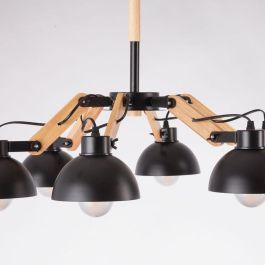 Lámpara Colgante Bratsk de Metal con Diseño Industrial Elegante, Ideal para Comedor, Dormitorio, Cocina y Oficina, Iluminación LED E27 SKD-P80014