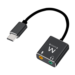 Ewent Cable Adaptador Audio USB Tipo C EC1645 a 2x Jack 3.5 mm para PC, Portátil, Tablet y Smartphone Precio: 9.5000004. SKU: S6503556