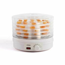 Livoo DOM202 Deshidratador de Alimentos para Frutas y Verduras con Termostato, Ventilación Uniforme y 5 Bandejas