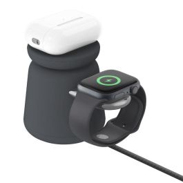 Belkin Base de Carga Powerhouse Wiz020Vfh36 Inalámbrica Rápida Compatible iPhone, Apple Watch, AirPods, 30W