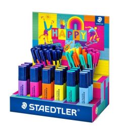 Marcador Fluor Staedtler Happy Line Surtido Expositor De 78 18X Marcadores Fluorescentes 30X Triplus Fineliner Colores 30X Triplus Color Colores Precio: 82.49999978. SKU: B1B5P9BHEJ