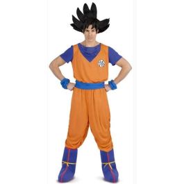 Disfraz goku XL (camiseta, fajín, pantalón, cubrebotas, y brazaletes ) Disfraz goku XL (camiseta, fajín, pantalón, cubrebotas, y brazaletes )