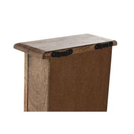 Armario de llaves Home ESPRIT Azul Blanco Natural 18 x 7,5 x 28 cm