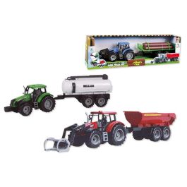 Tractor con remolque 52x9x7,5cm - modelos surtidos