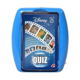 DISNEY Quiz 500 Preguntas del Mundo Mágico de Mickey y Amigos - Versión Francés - Winning Moves - Niños +8 Años