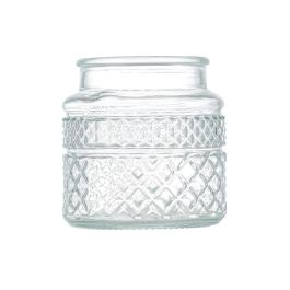 Inde Tarro de Vidrio con Tapón de Corcho 600 ml (12 Unidades)