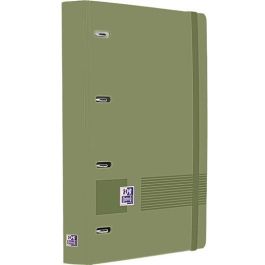 Oxford Carpeta Anillas 4x35 A4+ Polyfoam Verde Safari con Recambio 5x5 y Pizarra Extraíble Precio: 13.50000025. SKU: B1AD2JLD89