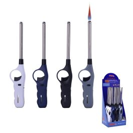 Polyflame Encendedor recargable con llama resistente al viento 27,5x5x2cm colores surtidos