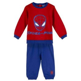 Chándal Infantil Spider-Man Azul Rojo 36 Meses Chándal Infantil Spider-Man Azul Rojo 36 Meses